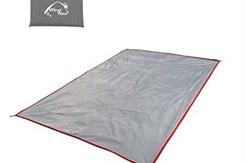 Wind Tour Portable Multifunctional Outdoor Camping Tarp Groundsheet Footprint Lightweight Floor and ..