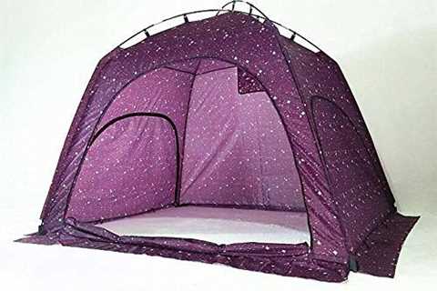 Laylala® Indoor Privacy and Play Tent on Bed Sleep Cozy in Drafty Room，Privacy Tent on Bed for..