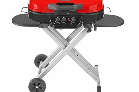 Coleman Roadtrip 285 Portable Stand-Up Propane Grill, Gas Grill with 3 Adjustable Burners &..