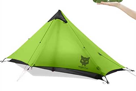 Night Cat Ultralight Tent 1 Person for Professional Backpacker Hiker 2 LBS Backpacking Bivvy Ground ..