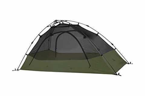 TETON Sports Vista 1 Quick Tent; 1 Person Dome Camping Tent; Easy Instant Setup, Green,..