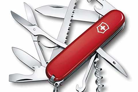 Victorinox Swiss Army Huntsman Pocket Knife (Red) - The Camping Companion