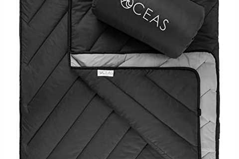 Oceas Outdoor Waterproof Stadium Blanket - Thicker Weather Proof and Windproof Blankets for Camping,..