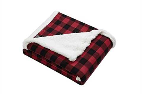 Eddie Bauer - Throw Blanket, Reversible Sherpa Fleece Bedding, Buffalo Plaid Home Decor for All..