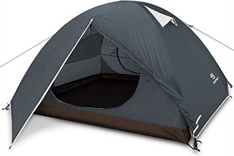 Bessport Camping Tent 3 Person Tent Waterproof Two Doors Tent Easy Setup Lightweight for Outdoor,..