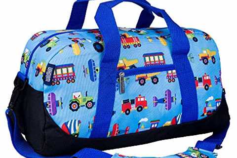 Wildkin Kids Overnighter Duffel Bags for Boys & Girls, Perfect for Early Elementary Sleepovers..