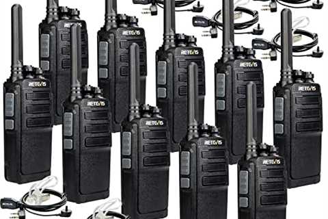 Retevis RT28 Walkie Talkies for Adults Long Range,Two Way Radios Rechargeable,Hands Free 2 Way..