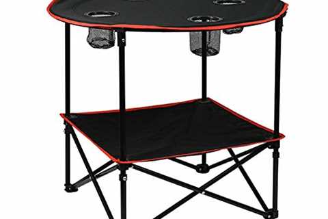 Camping Table Portable Folding Camping Side Table for Outdoor Picnic, Beach, Games, Camp, &..