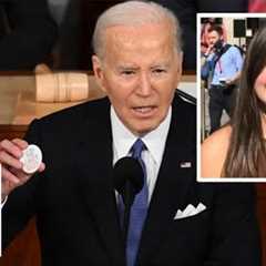 Biden mispronounces Laken Riley''s name during the State of the Union
