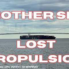 APL Qingdao Loses Propulsion While Departing the Port of New York/New Jersey