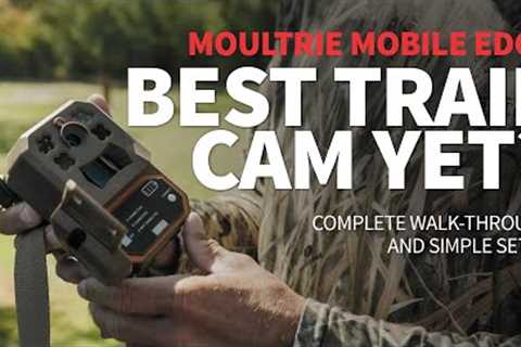 Moultrie Mobile Edge Trail Camera (BEST YET?)
