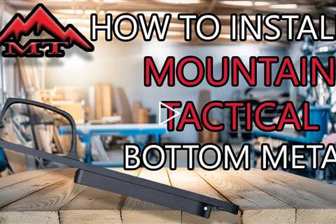 How to Install the Mountain Tactical Billet Bottom Metal for Tikka T3 and T3x Rifle Systems