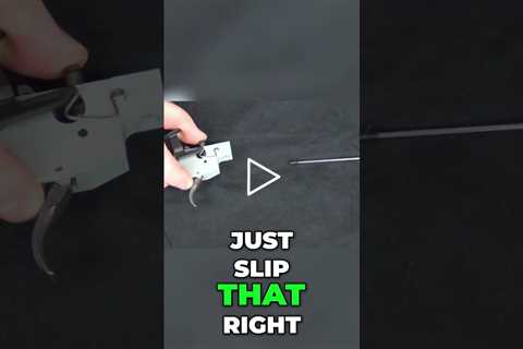 Master Your Trigger Pull Adjustment Like a Pro