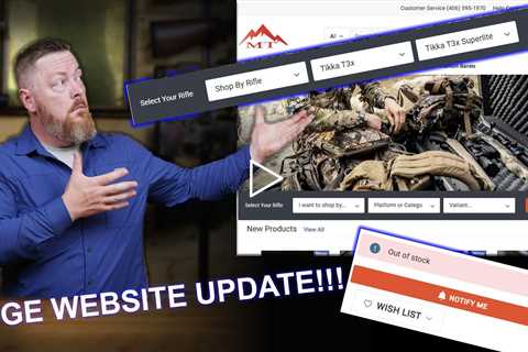 NEW Mountain Tactical Website Launch | Better, Stronger, Faster!